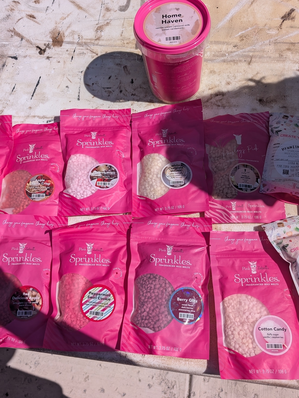 Pink Zebra Pink Sprinkles Fragranced Wax Melts